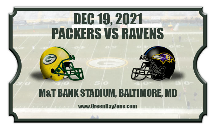 2021 Packers Vs Ravens