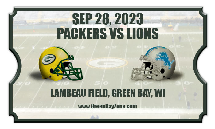2023 Packers Vs Lions