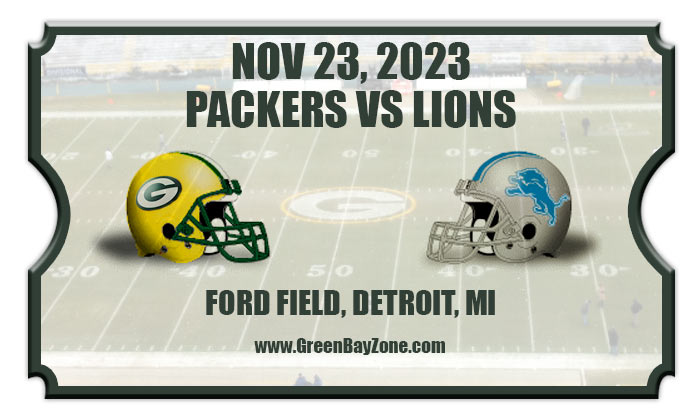 2023 Packers Vs Lions2