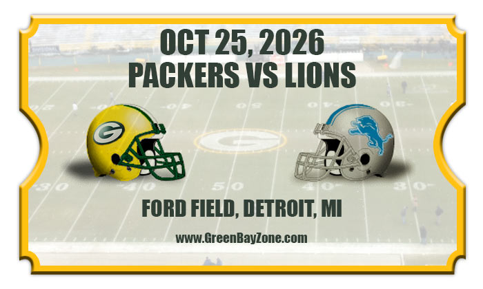 2026 Packers Vs Lions